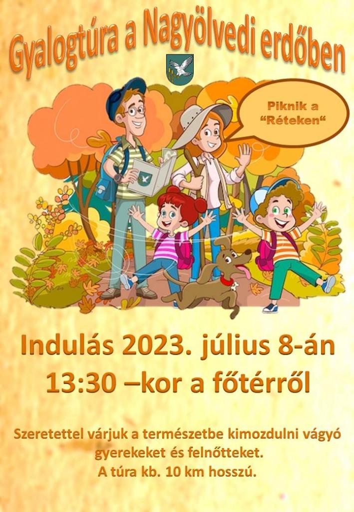 Gyalogtúra plakát