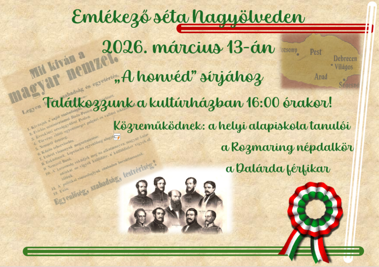 Emlékező séta Nagyölveden